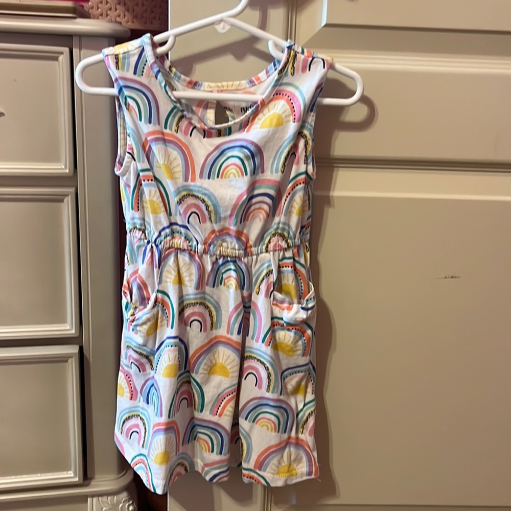 Super cute rainbow dress. Rumi ryder size 3T sleeveless.